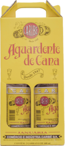 kit presente Cachaça Caribé