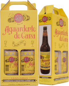 Kit cachaça Caribé presente